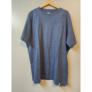 Lands' End Blake Shelton Blue Crew Neck Short Sleeve Casual Top Men's Size XLT
